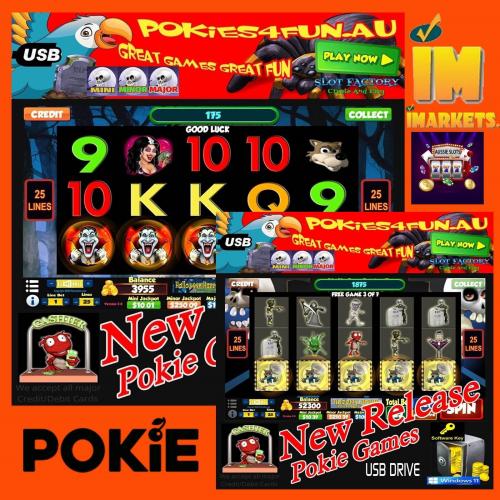 Halloween Horrors Deluxe + Spooky Spins Remastered - Slots Pokies Arcade Pc