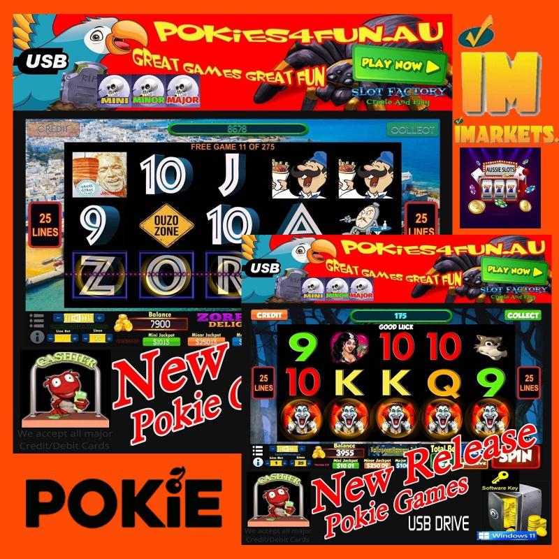 Zorbas Delight + Halloween Horrors Deluxe - Slots Pokies Arcade Pc