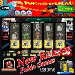 Pokies4fun: 6 Games Pack - 2023 Releases - Slots - Arcade - Casino - Poker