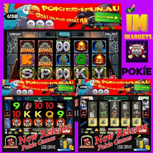 Spooky Spins Returns + Halloween Horrors Deluxe + Spooky Remastered Slots Pokies