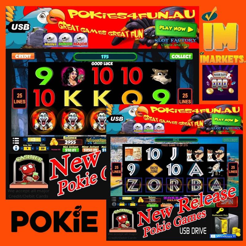 Halloween Horrors Deluxe + Zorbas Delight - Slots Pokies Arcade Pc