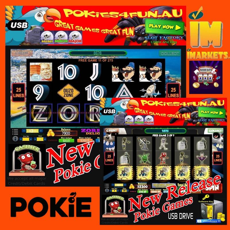 Zorbas Delight + Spooky Spins Remastered - Slots Pokies Arcade Pc