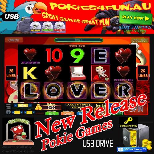 Pokies4fun - Pokies Slots Casino - Valentine Desire - Arcade Pc Windows