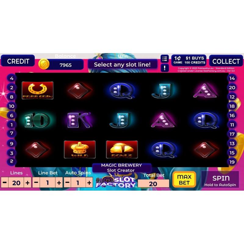 Slot Factory Create and Play - Custom Pokies Standard Edition 5.0 With Extra Graphics and Sounds