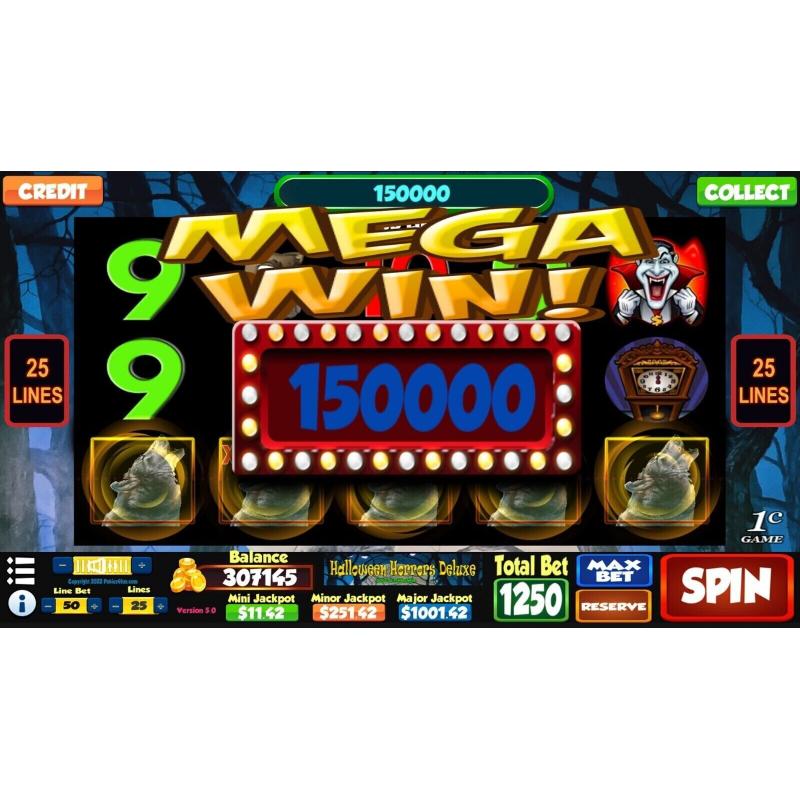 Pokies4fun - Pokies Slots Casino - Halloween Horrors Deluxe - Arcade Pc Windows