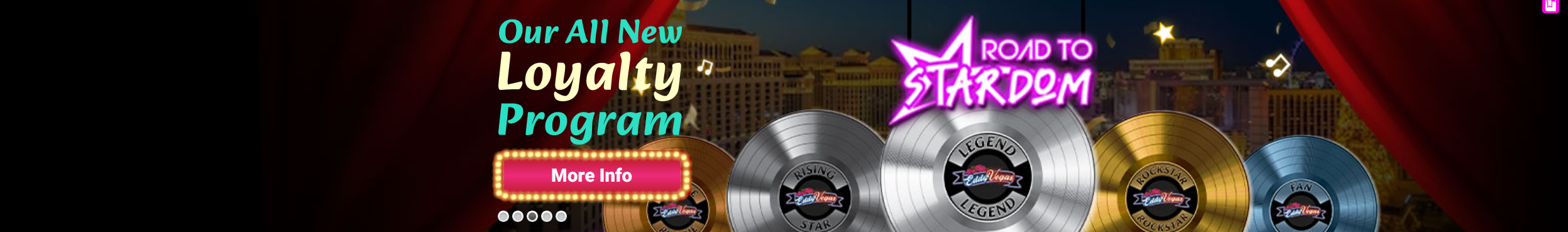 Eddy Vegas Promotion - Banner 2